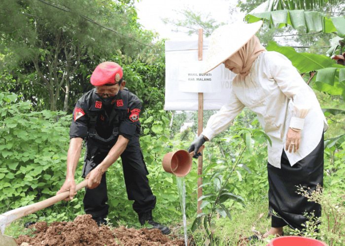 Wakil Bupati Malang Mulai Tampil, Hadiri Penanaman Pohon di Pantai Mondangan