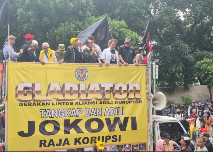 Geruduk KPK Minta Jokowi dan Keluarga Ditangkap-Diadili, Ada Eks Menag Fahrur Razi