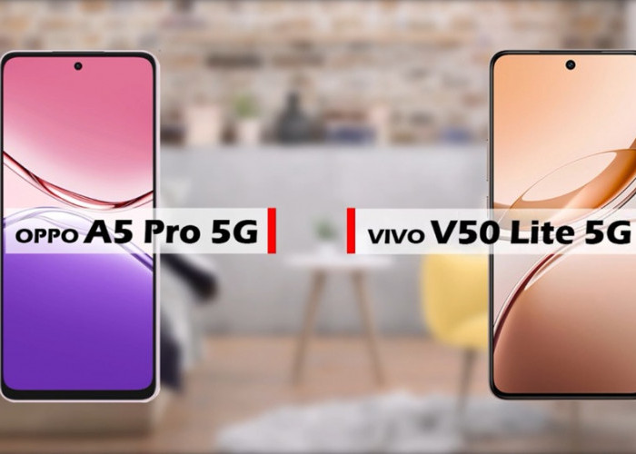 Perbandingan Oppo A5 Pro 5G vs Vivo V50 Lite 5G, Spek Mirip tapi Beda Tipis Harga