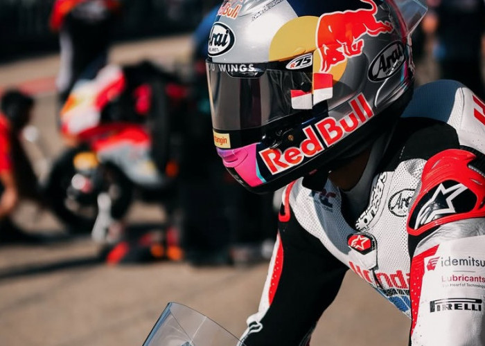 Veda Ega Pratama Jadi Pembalap Honda Terbaik di Moto3 2026, Finis 8 Besar dan Naik Klasemen Dunia