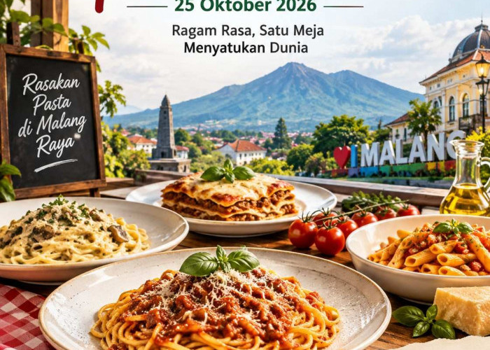 Hari Pasta Sedunia 25 Oktober, Ini Restoran Italia dan Tempat Menikmati Pasta di Malang