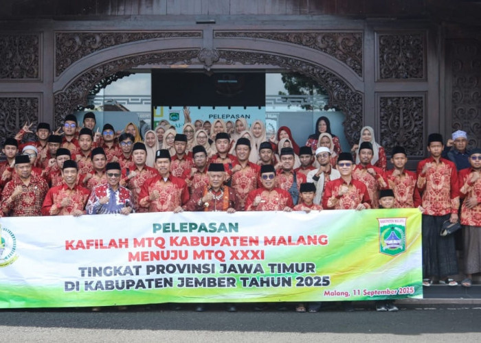 Kafilah MTQ Kabupaten Malang Diberangkatkan Mengikuti  Musabaqah Tilawatil Qur’an Provinsi di Jember
