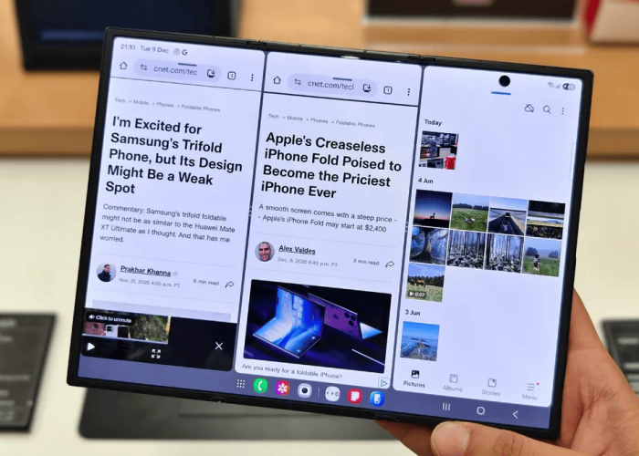 Tembus Rp48 Juta! Harga Galaxy Z TriFold, Jadi Smartphone Termahal Samsung