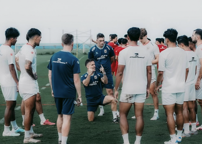 Starting XI Timnas Indonesia Masih Teka-teki, Herdman Fokus Matangkan Chemistry Skuad