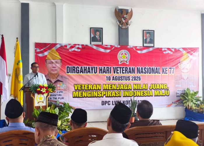 Cak Nur Perintahkan Renovasi Kantor Veteran Batu, Anggaran Pepabri Diupayakan 2026