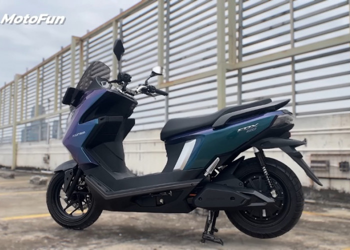 Polytron Fox 350 Tawarkan Opsi Baterai Sewa, Motor Listrik Ring 14 Inci dengan Fitur Makin Lengkap