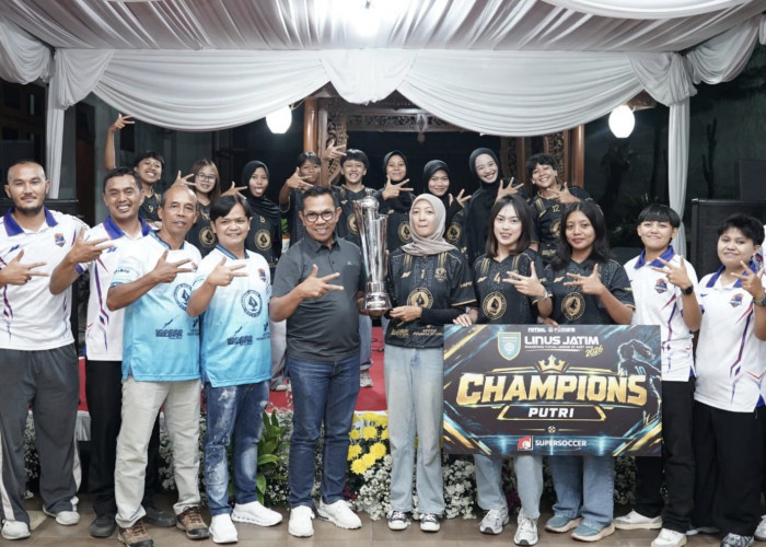 Mbatu Sae FC Juara Linus Jatim 2026, Wali Kota Batu Nurochman Gelar Gala Dinner