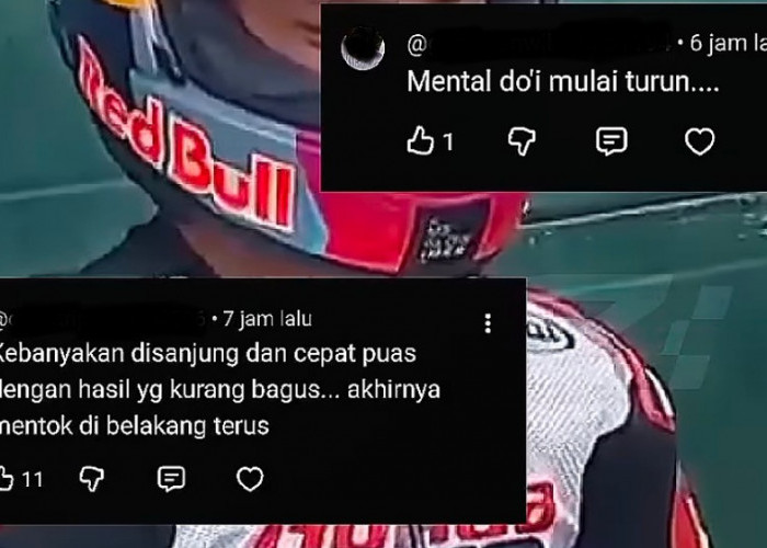 Veda Ega Pratama Diremehkan Netizen Usai Gagal Raih Poin di Dua Race Terakhir