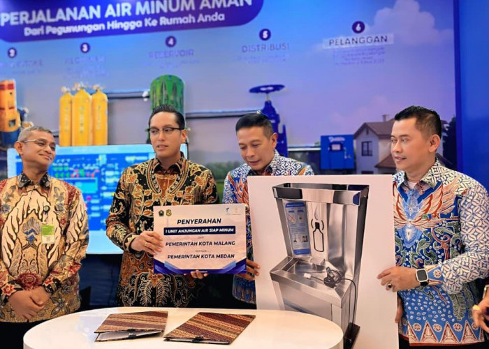 Primadona di ICE 2026, Inovasi 'Smart Water City' Tugu Tirta Malang Memikat Kepala Daerah
