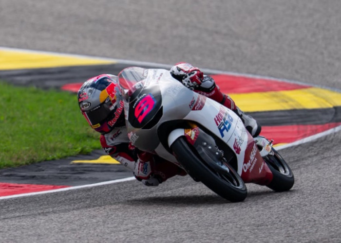 Veda Ega Pratama Bikin Kejutan di Moto3 Jerman 2026, Rookie Indonesia Ini Masuk Jajaran Elite Klasemen Dunia