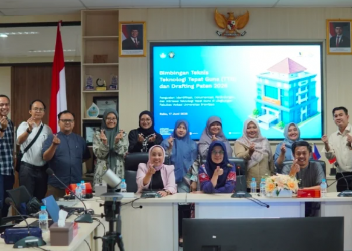 Fakultas Vokasi UB Gelar Bimbingan Teknis TTG dan Drafting Paten 2026 untuk Perkuat Hilirisasi Inovasi
