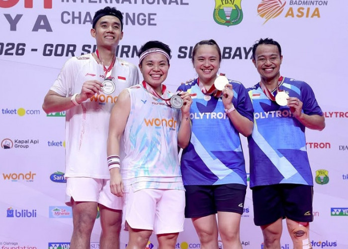 Indonesia Sapu Tiga Gelar, Ini Hasil Lengkap Polytron Surabaya International Challenge 2026