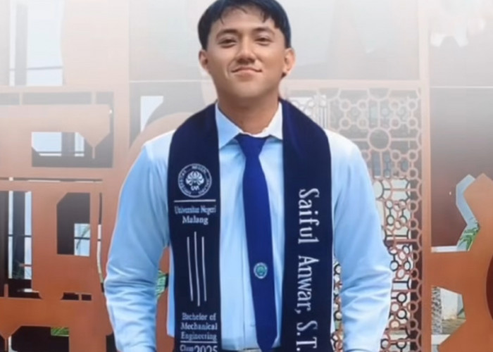 Mahasiswa UM Saiful Anwar Lulus Tanpa Skripsi, Prestasi Internasional Jadi Bukti Jalan Alternatif