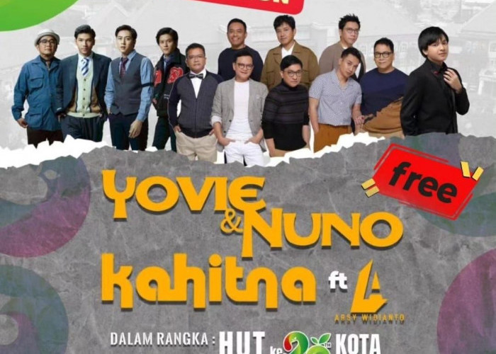 Satnite Sensation di Balai Kota Among Tani, Batu. Ada Yovie, Kahitna dan Arsy