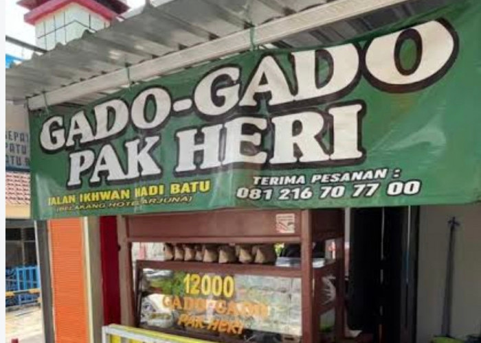 Kuliner Kota Batu: 5 Gado-Gado Favorit, Cocok untuk Sarapan hingga Makan Siang