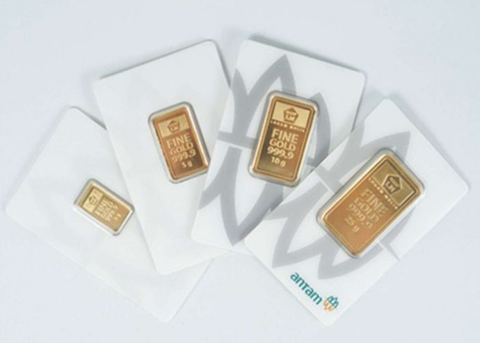 Harga Emas Antam, UBS, dan Galeri24 Kompak Turun Hari Ini!