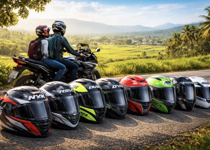 Pemudik Wajib Tahu! 9 Helm Aman-Nyaman yang Cocok untuk Perjalanan Jauh