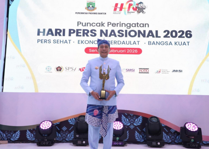 Wali Kota Malang Terima Trofi Abyakta Anugerah Kebudayaan PWI Pusat di HPN 2026