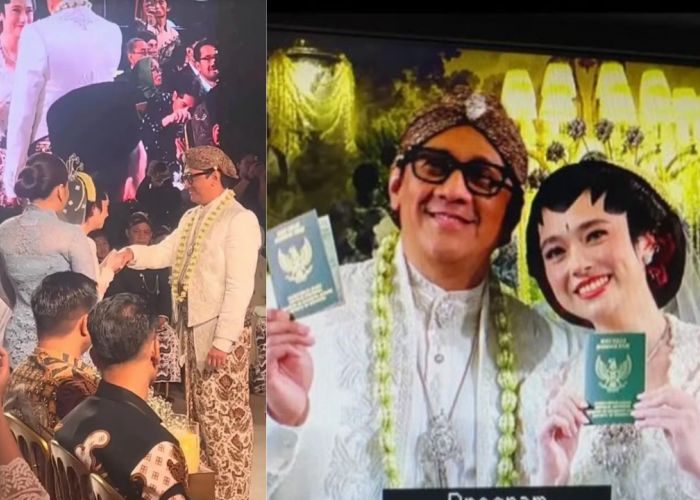 Andre Taulany dan Amanda Rigby Resmi Menikah, Momen Ijab Kabul Viral di Media Sosial