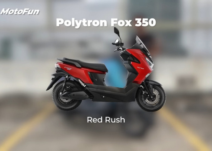 Bagasi dan Kompartemen Polytron Fox 350 Jadi Nilai Jual, Cocok untuk Mobilitas dan Aktivitas Harian