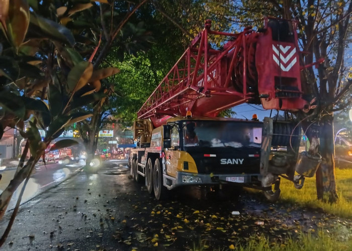 Pembangunan Jalur Pedestrian Depan SMPN 3 Kota Batu Siap Dimulai, Jalan Soekarno Malam Ini Mulai Ditutup
