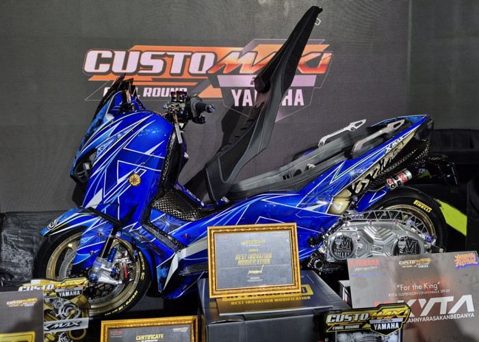 Modif Gila-gilaan Habis Rp 1 M, XMAX Anak Medan Jadi King of MAXI 2025