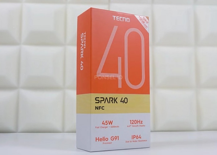 Tecno Spark 40 Resmi Rilis, Desain Mirip iPhone 17 Pro Harga Rp1 Jutaan, Worth It?