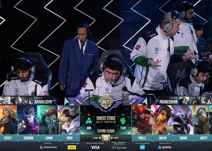 Aurora Turkiye Taklukkan Team Falcons di Swiss Stage M7 World Championship, Ini Keseruan Pertandingannya