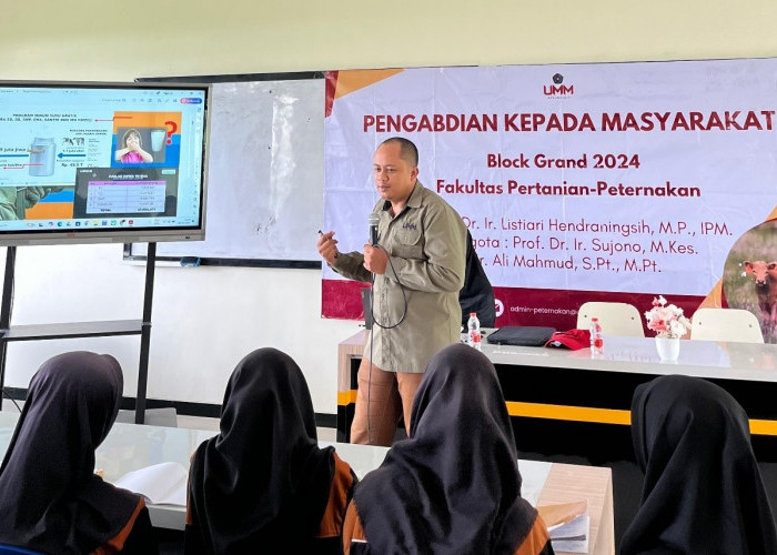 Kaitkan dengan Program Makan Bergizi, UMM Safari Pelatihan SMK Peternakan 