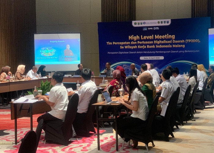 Wujudkan Tata Kelola Modern, Wali Kota Batu Dorong Akselerasi Digitalisasi Daerah di Forum HLM TP2DD 2026