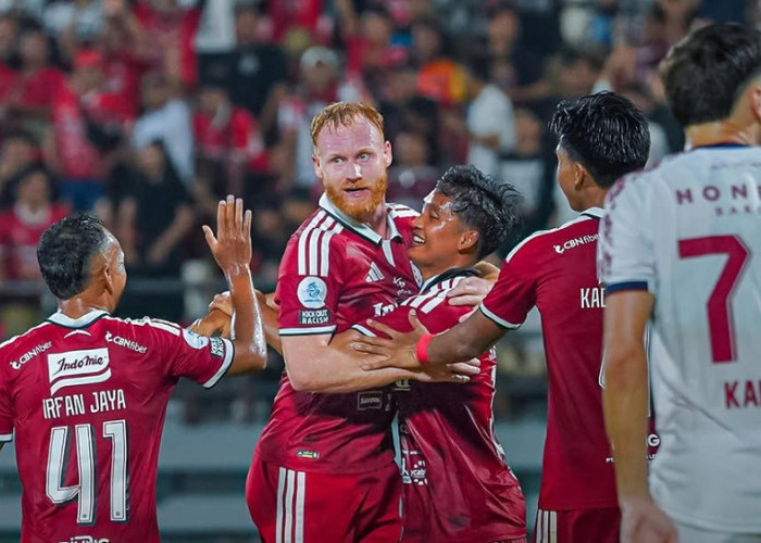 Bali United Bantai Persijap 6-1, Jort van der Sande Cetak Hattrick di BRI Super League