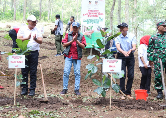 Peringatan Hari Pers Nasional 2025 di Kabupaten Malang, Tanam 1000 Pohon dan Diskusi Ketahanan Pangan