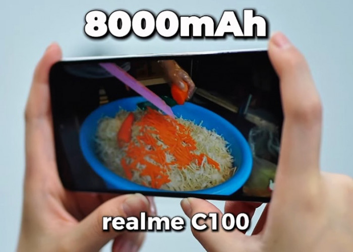 Realme C100 Baterai 8000 mAh Bikin Heboh, Dipakai Seharian Masih Belum Lowbat