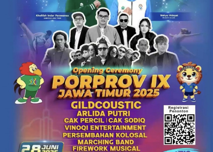 Gratis e‑tiket Opening Ceremony Porprov IX Jatim 2025 di Stadion Gajayana – Ini Cara Pesannya!
