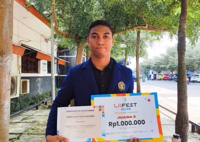 Fasih Berbahasa Indonesia, Mahasiswa Asal Madagaskar di UB Raih Juara III Lafest Competition 2026