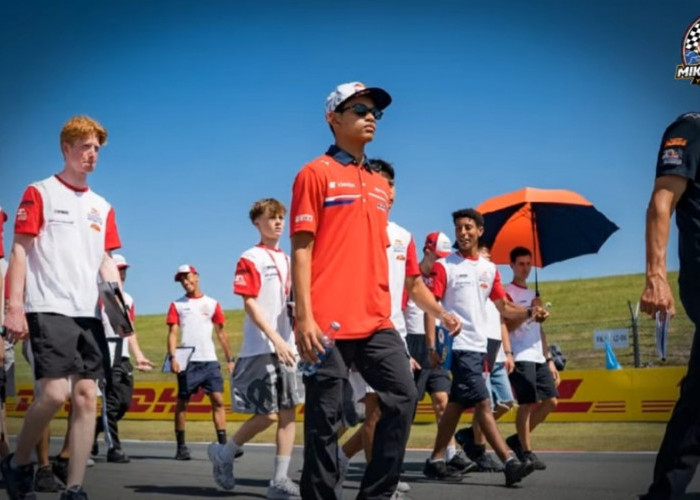 Modal Berharga Veda Ega Pratama Jelang Moto3 Belanda 2026, Honda Team Asia Optimistis Tatap Balapan di Assen