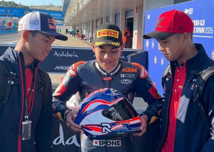 Mario Aji, Veda Ega, dan Kiandra Tempuh Latihan Ekstrem Jelang Silverstone 2026