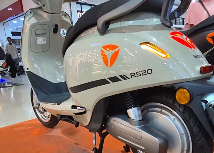 Motor Listrik Yadea RS20 Rp16 Juta: Fitur Remote, GPS, dan Keamanan Otomatis Jadi Sorotan