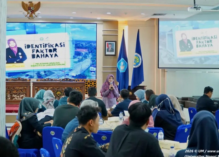 UM Perkuat Budaya K3, Tenaga Laboratorium Dibekali Analisis Risiko untuk Cegah Kecelakaan Kerja