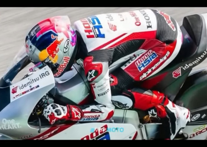 Veda Ega Pratama Bikin Pedok Moto3 Gempar, Honda Langsung Peluk Usai Finish Keempat