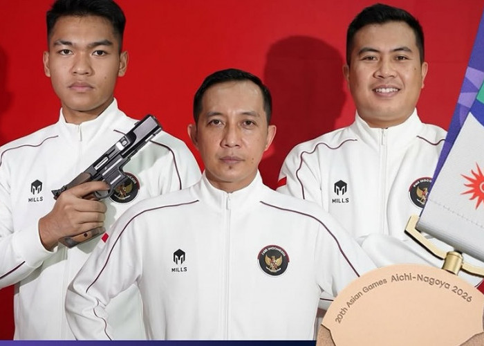 Medali ke-33 Indonesia di Asian Games 2026 Datang dari Tim Pistol