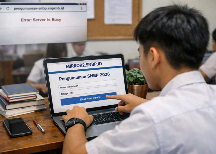 Hindari Lag saat Membuka Web Resmi SNBP, Ini Daftar Link Mirror yang Bisa Diakses
