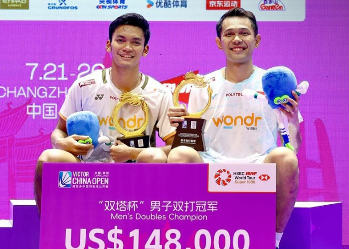 China Open 2026 Berakhir, Fajar Alfian/Muhammad Shohibul Fikri Selamatkan Muka Indonesia dengan Gelar Juara