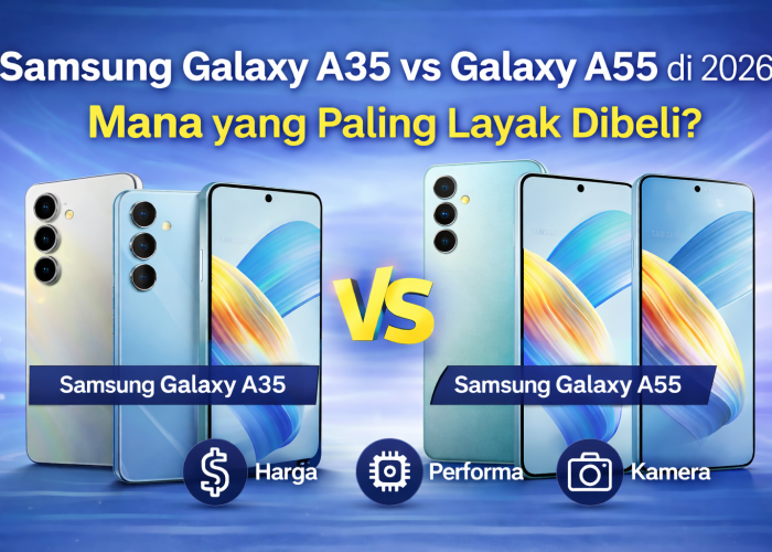 Samsung Galaxy A35 vs Galaxy A55 di 2026, Mana yang Paling Layak Dibeli?