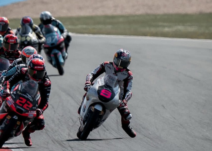 Veda Ega Bangkit usai Crash di Assen, Siap Tatap Moto3 Jerman dengan Modal Kepercayaan Diri