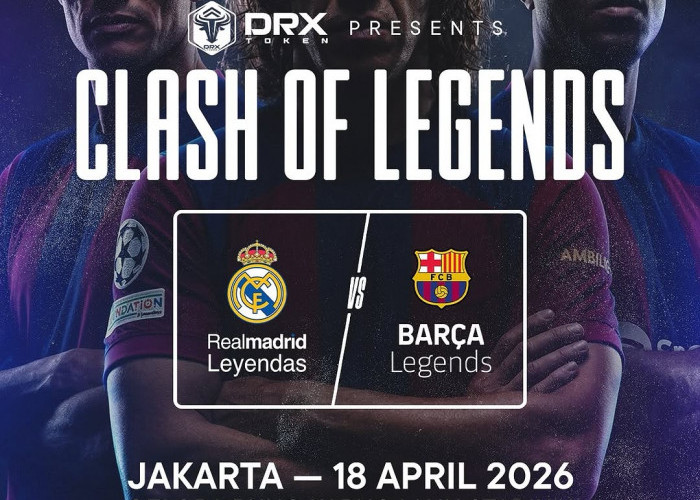 Jakarta Rayakan 500 Tahun dengan Duel Legenda Real Madrid vs Barcelona di GBK