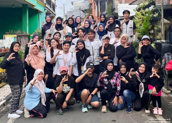 UM BBM Tematik Gading Kasri Ajak Warga Terapkan Gaya Hidup Sehat lewat Senam Bersama
