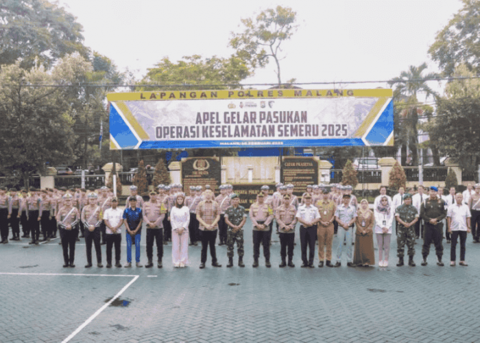 Polres Malang Gelar Operasi Keselamatan Semeru 2025 Fokus Pada 10 Pelanggaran Lalu Lintas