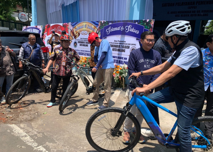 Hari Pertama Diberlakukan, ASN Pemkot Malang Mulai Bersepeda ke Kantor Tiap Jumat
