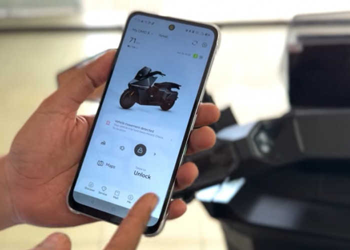 Omoway Omo X EV: Motor Listrik “Serba HP” dengan Fitur Smart dan Gratis Charging 5 Tahun